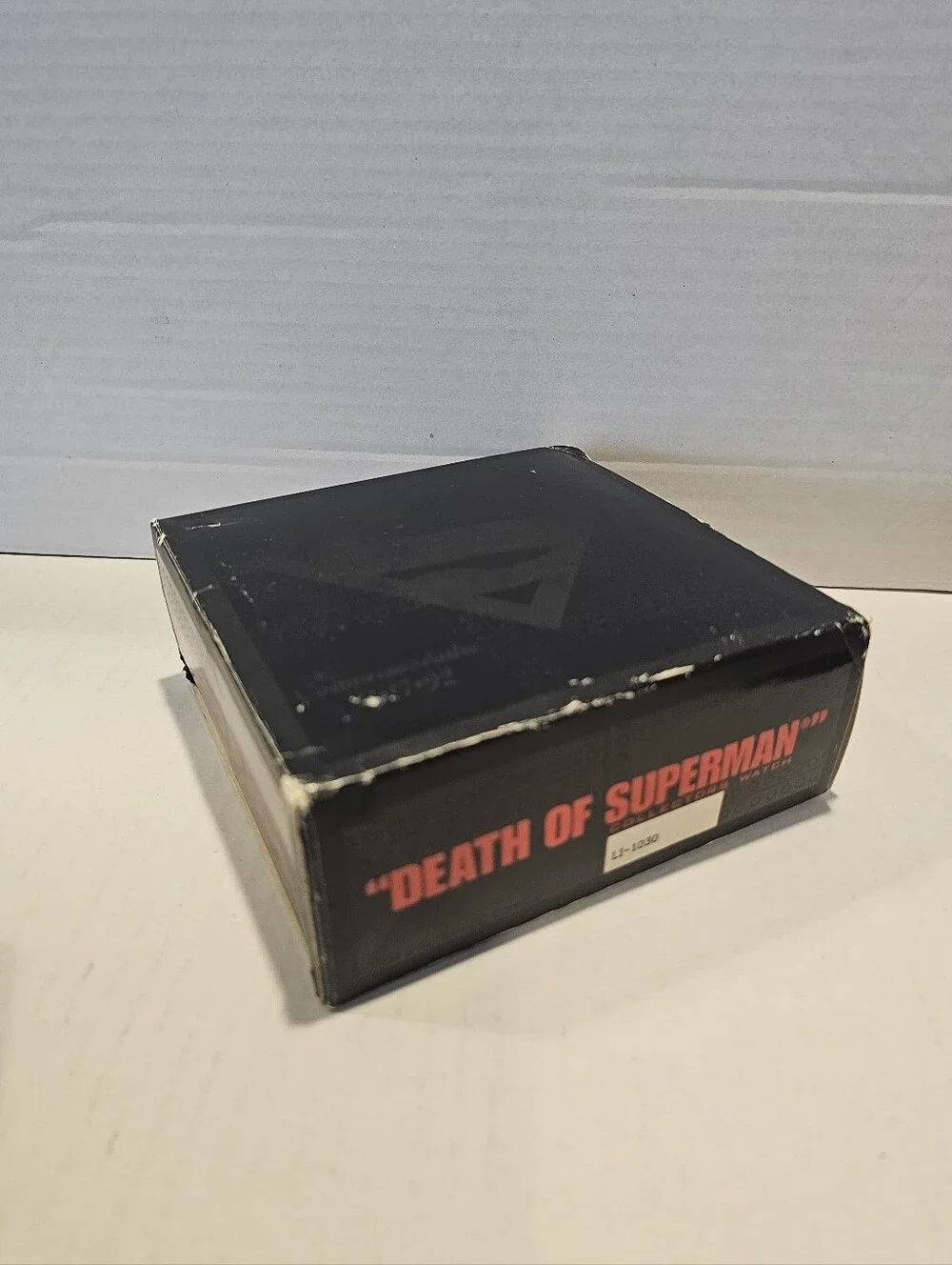 Fossil Death Of Superman Commemorative 11/17/92 Limited Edition Watch #'d/10000